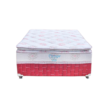 Cama Box Casal Conjugada Marjom Pitinga Mola Ensacada Pillow Top 0,54x1,98x1,58