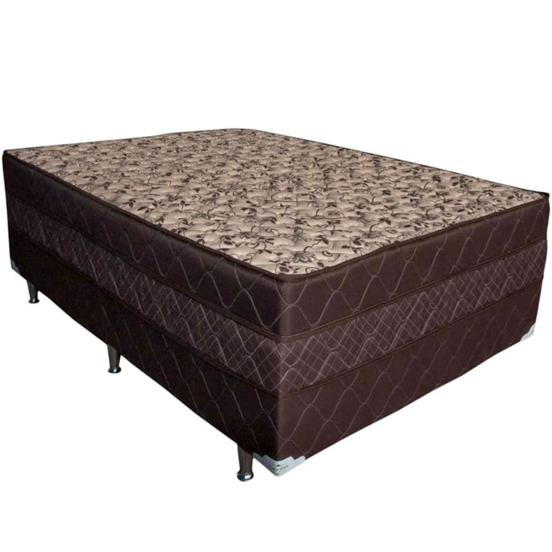 Cama Box Marjom Araucaria 0,68x1,88x1,38 Mola Bonnel