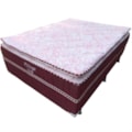 Cama Box Marjom Casal Pitinga C/Pillow Top 0,66x1,38x1,88 vinho Liso-9c8e244a-c975-4a1a-80fa-6bdd0dcb24b3