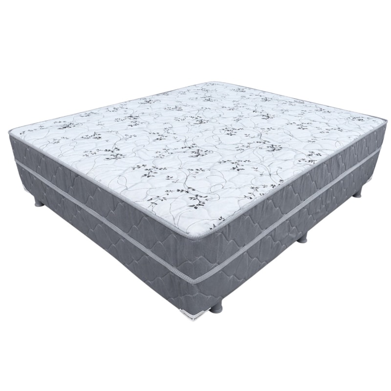 Cama Box Marjom Iara Mola Bonnel Euro Top Casal 0,60x1,88x1,38-9c181644-3e8f-404f-95c9-1f04970a527e