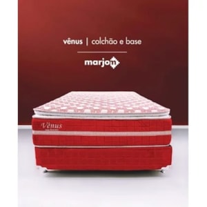 Cama Box Marjom Venus Animale Vermelho 0,39x2,03x1,93
