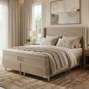 Cama Box Ortobom Airtch SpringPocket Queen 030X198X158 Mola Ensacada