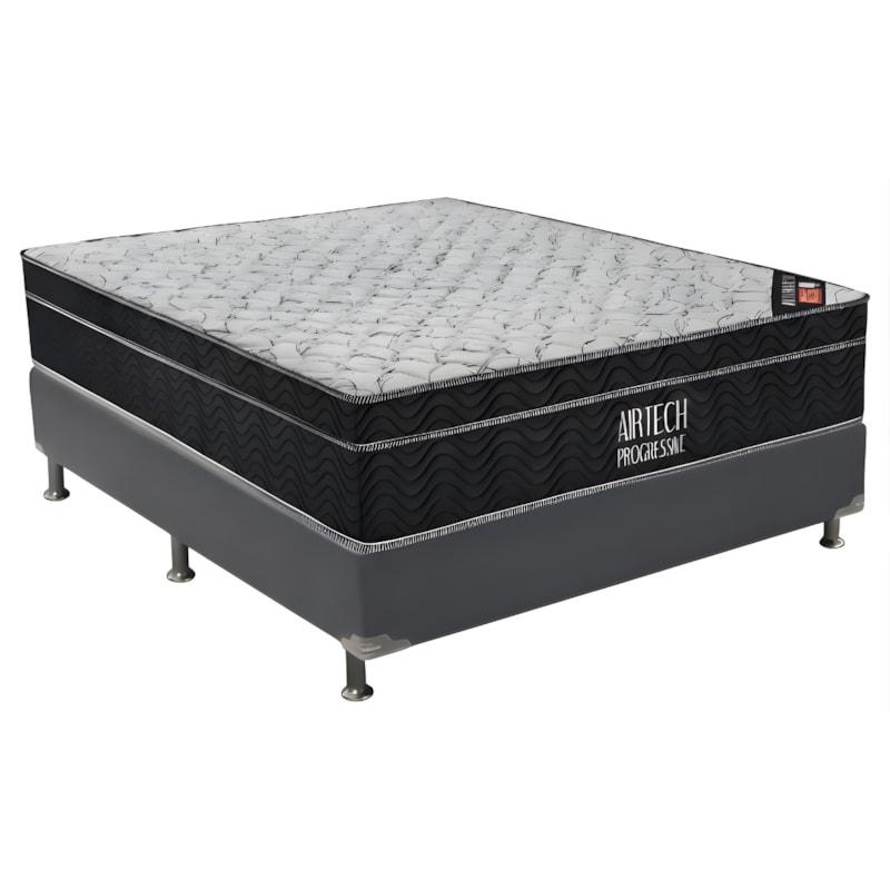 Cama Box Ortobom Airtech Progressive King 193X203X029