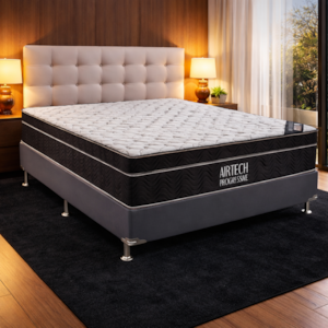Cama Box Ortobom Airtech Progressive Queen 158X198X029