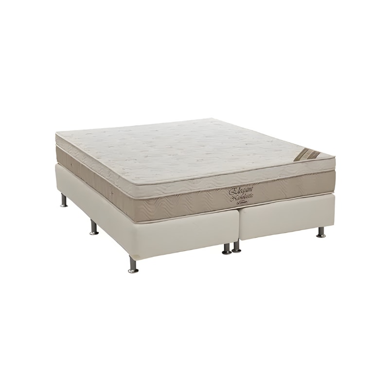 Cama Box Ortobom Elegant Nanoplast King 193X203X027 Mola Bonel