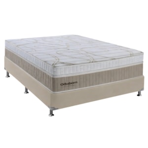 Cama Box Ortobom Exclusive Gel Queen 158x198x34