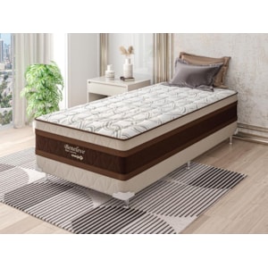 Cama Box Solteiro Marjom Beneleve Mola Ensacada 66x88x188cm