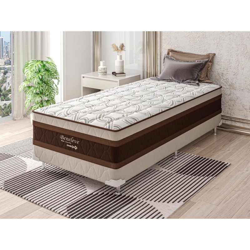 Cama Box Solteiro Marjom Beneleve Mola Ensacada 66x88x188cm-2af7162e-5b35-4095-a16d-12ccea613b7f