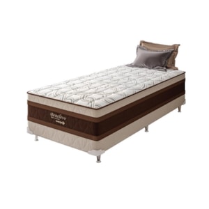 Cama Box Solteiro Marjom Beneleve Mola Ensacada 66x88x188cm