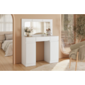 Camarim Studio Albatroz 2 Portas 3 Gavetas com 4 Luminarias de Led e Espelho Incluso de 0,86X0,38M Branco Fosco Liso-31846de4-ce0a-477d-8f44-de5c4c703f09