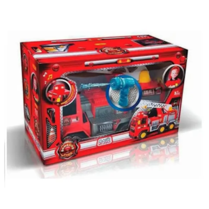 Caminhao Bombeiro Magic Toys Fire com Bomba D Agua