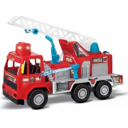 Caminhao Bombeiro Magic Toys Fire com Bomba D Agua