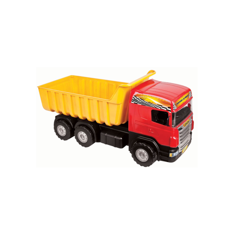 Caminhao Magic Toys Super Cacamba Vermelho