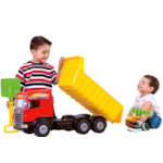 Caminhao Magic Toys Super Cacamba Vermelho