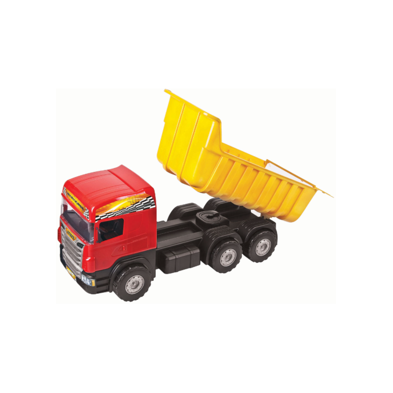 Caminhao Magic Toys Super Cacamba Vermelho