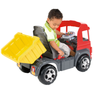 Caminhao Truck Magic Toys Infantil com Pedal Vermelho