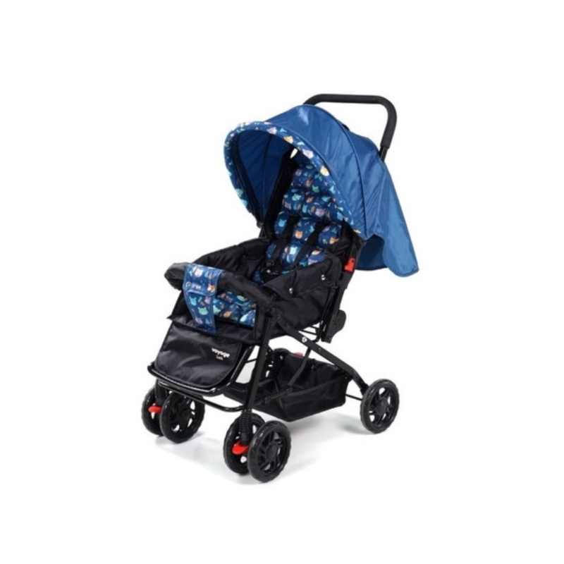 Carrinho de Bebe Dorel Luck Voyage Azul Boreal