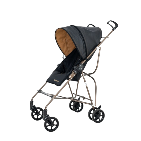Carrinho de Bebe Galzerano Capri Preto/Caramelo-5e9ee4a3-e81c-4eb7-b524-bcd59464eccb
