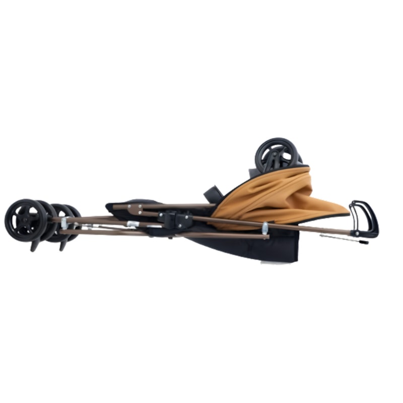 Carrinho de Bebe Galzerano Capri Preto/Caramelo-8d751627-8001-4273-a396-caf3ca70c942