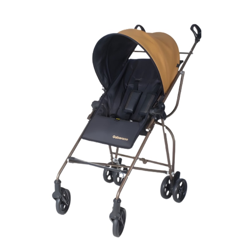 Carrinho de Bebe Galzerano Capri Preto/Caramelo-24b30788-f00d-48e0-9127-1864b2ba802b