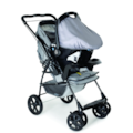 Carrinho de Bebe Galzerano Milano Reversilvel II Cinza-797c95b3-afa7-4198-b97c-6a5097e794be