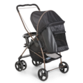 Carrinho de Bebe Galzerano Milano Reversivel II Preto/Cobre-45ca57c1-2890-4333-adab-08ef9e2b1567