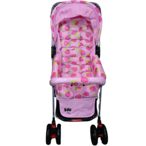 Carrinho de Bebe Kiko Baby K-0142 Rosa