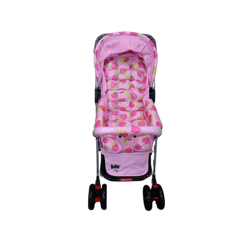 Carrinho de Bebe Kiko Baby K-0142 Rosa