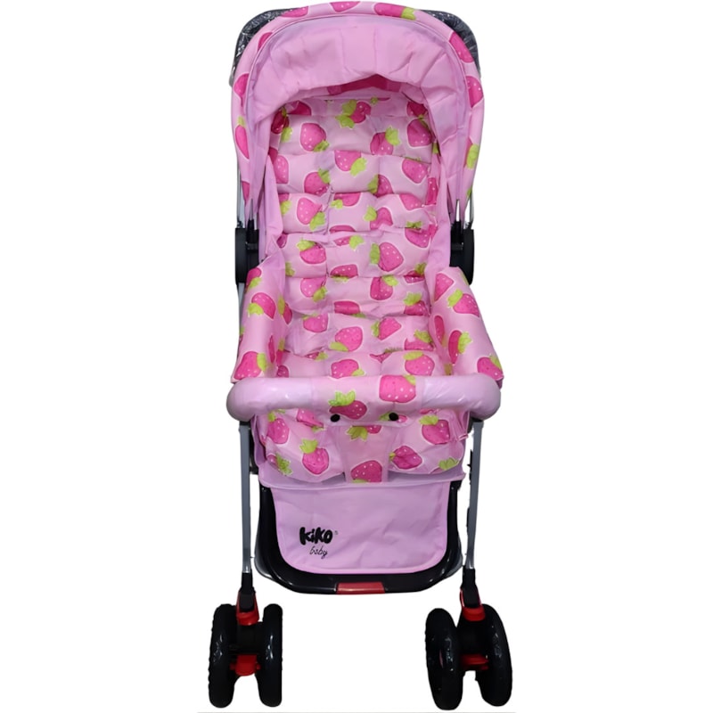 Carrinho de Bebe Kiko Baby K-0142 Rosa-2a735545-ca2a-45e6-8735-beda3885eaf4