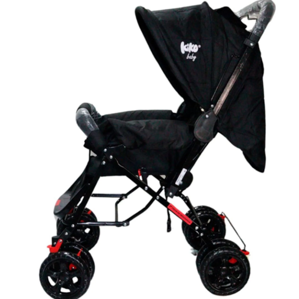 Carrinho de Bebe Kiko Baby K-0143 Preto-e05e2336-84de-4615-86bc-c9e6970d4065