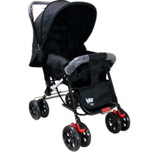 Carrinho de Bebe Kiko Baby K-0143 Preto