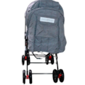 Carrinho de Bebe Kiko Baby K-0144 Cinza-4266e3b3-d5b5-486f-98fc-c98f528fb970