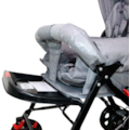 Carrinho de Bebe Kiko Baby K-0144 Cinza-c2683b0f-9e74-4ccb-bb1e-e696a862b76a