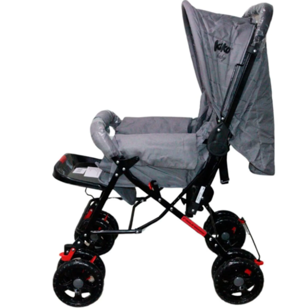 Carrinho de Bebe Kiko Baby K-0144 Cinza-3516851d-0f73-4668-b113-7d93b94ce413