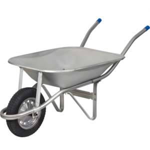 Carrinho de Mão Metalosa Galvanizado com Pneu com Câmara