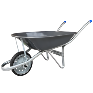 Carrinho de Mão Metalosa Galvanizado com Pneu Maciço