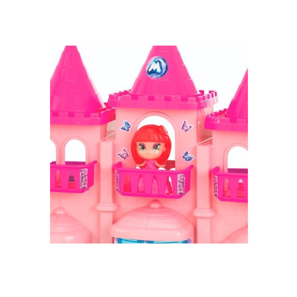 Castelo Magic Toys Princess Meg Rosa-50e60ca3-ffbc-4297-83e5-3183a92acca3