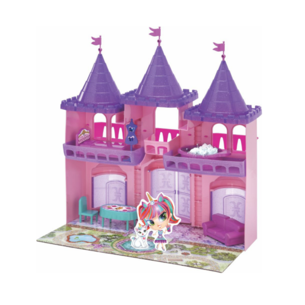 Castelo Meg Doll Magic Toys sem Boneca Rosa/Lilas-7ddbd08a-ec57-474e-a8a7-5e4251536747