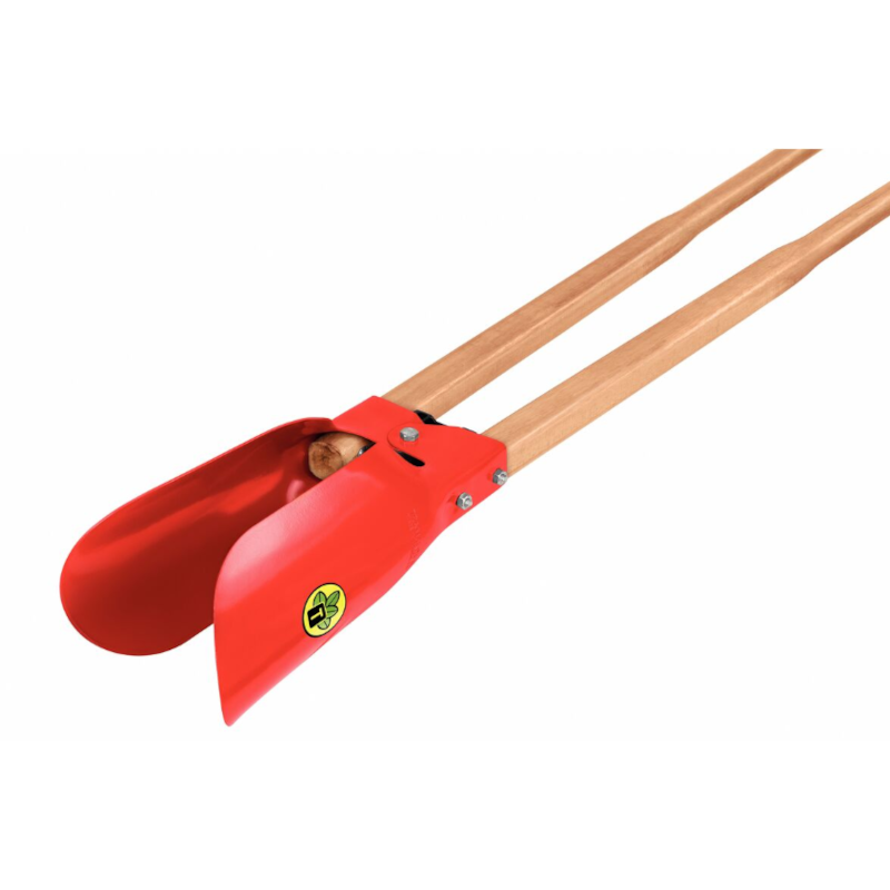 Cavadeira Articulada Tramontina Metálica com Cabos de Madeira 145cm e Batente Plástico