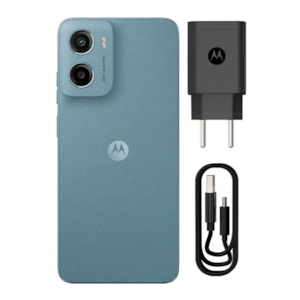 Celular Motorola G05 XT2523-2, 128GB, 12GB Android 15, Processador Helio G81 Extreme, Câmera Frontal 8MP