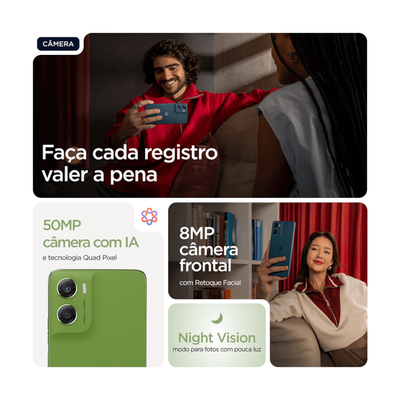 Celular Motorola Moto G06 256GB, 8GB RAM, Tela 6,7 Pol. FHD+, Câmera 50MP, Bateria 5000mAh-1ecf188e-605e-43f5-b987-3d163a635f2b