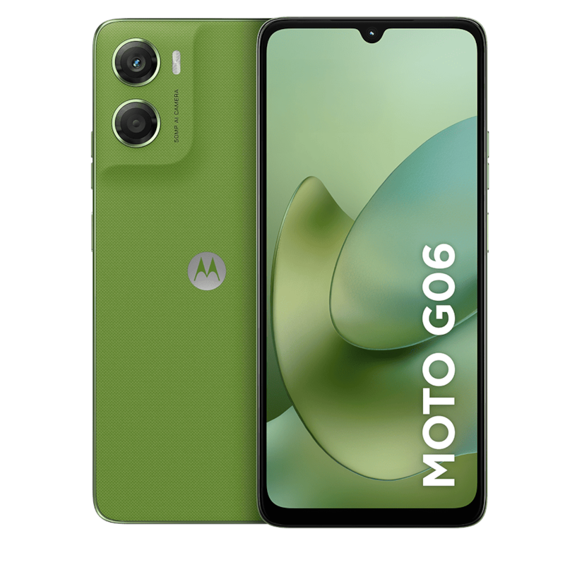Celular Motorola Moto G06 256GB, 8GB RAM, Tela 6,7 Pol. FHD+, Câmera 50MP, Bateria 5000mAh