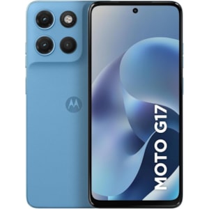 Celular Motorola Moto G17 256 GB, 50 MP, Tela FHD+ 6,7&Prime; e Bateria 5200***mAh