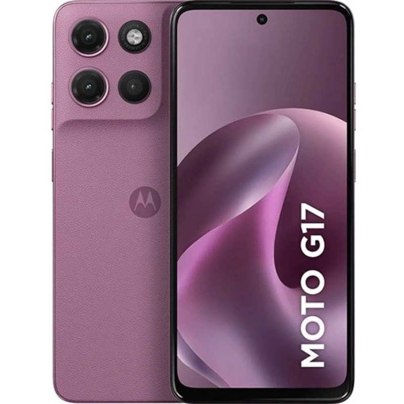 Celular Motorola Moto G17 256 GB, 50 MP, Tela FHD+ 6,7&Prime; e Bateria 5200***mAh