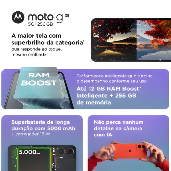 Celular Motorola Moto G35 5G 256GB-40d46220-cfb8-49cd-bdd9-8d790c45babb