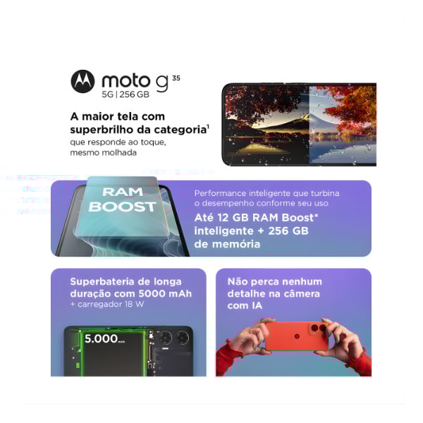 Celular Motorola Moto G35 5G 256GB-1dea9329-178c-410d-9ad0-d80c6a0903c8
