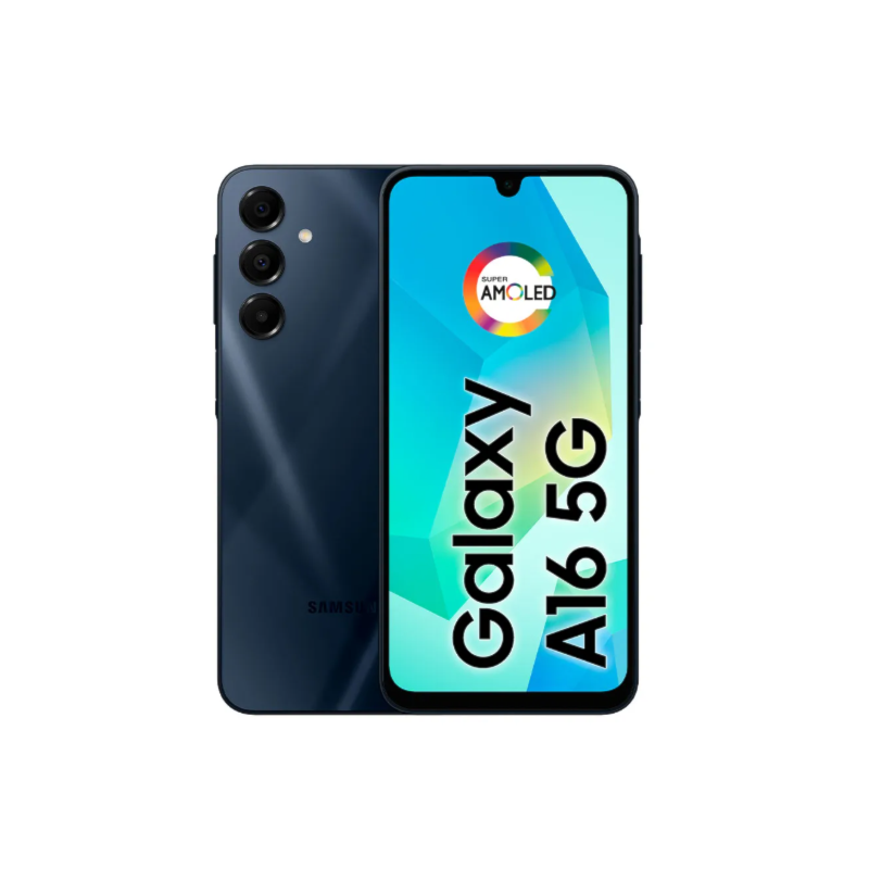 Celular Samsung Galaxy A16 5G 128GB, Tela 6.7" Super AMOLED 90Hz, 4GB, Exynos 1330, Câmera Tripla 50MP, IP54, Bateria 5.000mAh, NFC