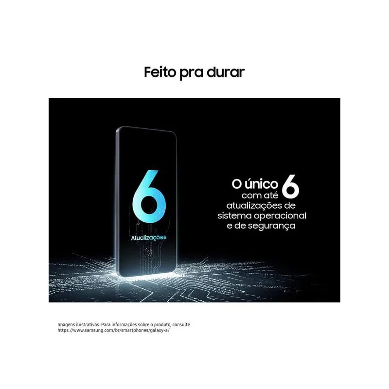 Celular Samsung Galaxy A17, 256GB, 8GB, 50MP Tela 6.7