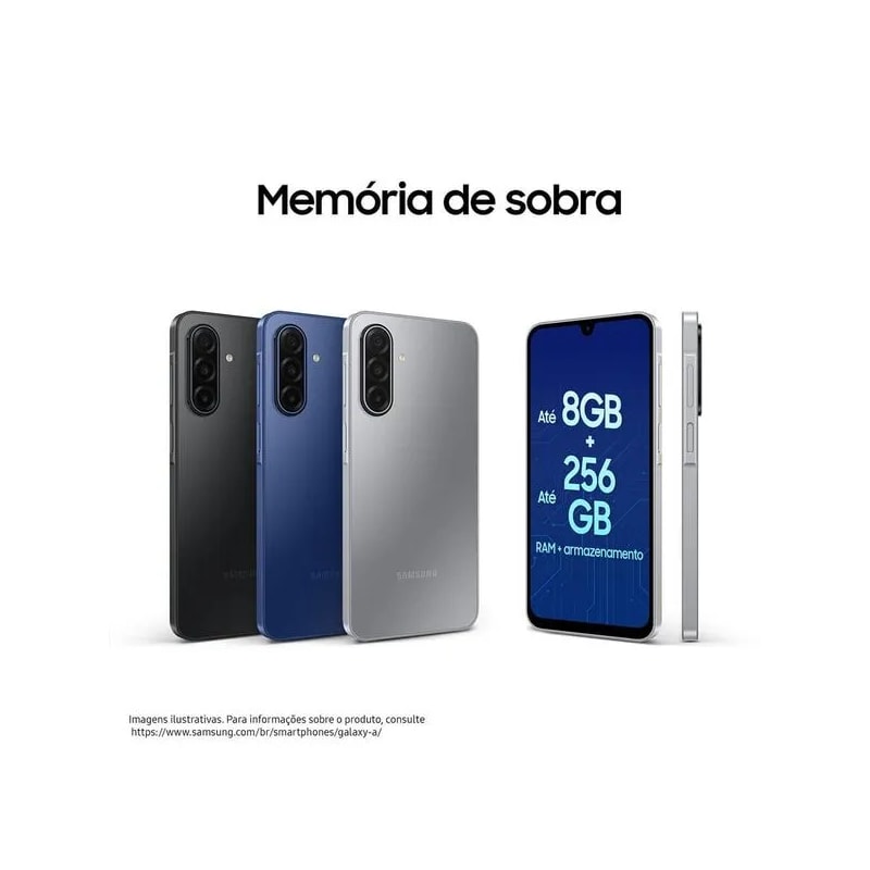 Celular Samsung Galaxy A17, 256GB, 8GB, 50MP Tela 6.7