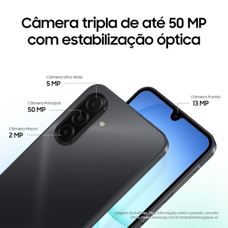 Celular Samsung Galaxy A17 256GB, 8GB RAM, Tela Super AMOLED, Câmera Tripla 50MP-51f900b7-4a3a-4290-b500-baf93350ab60